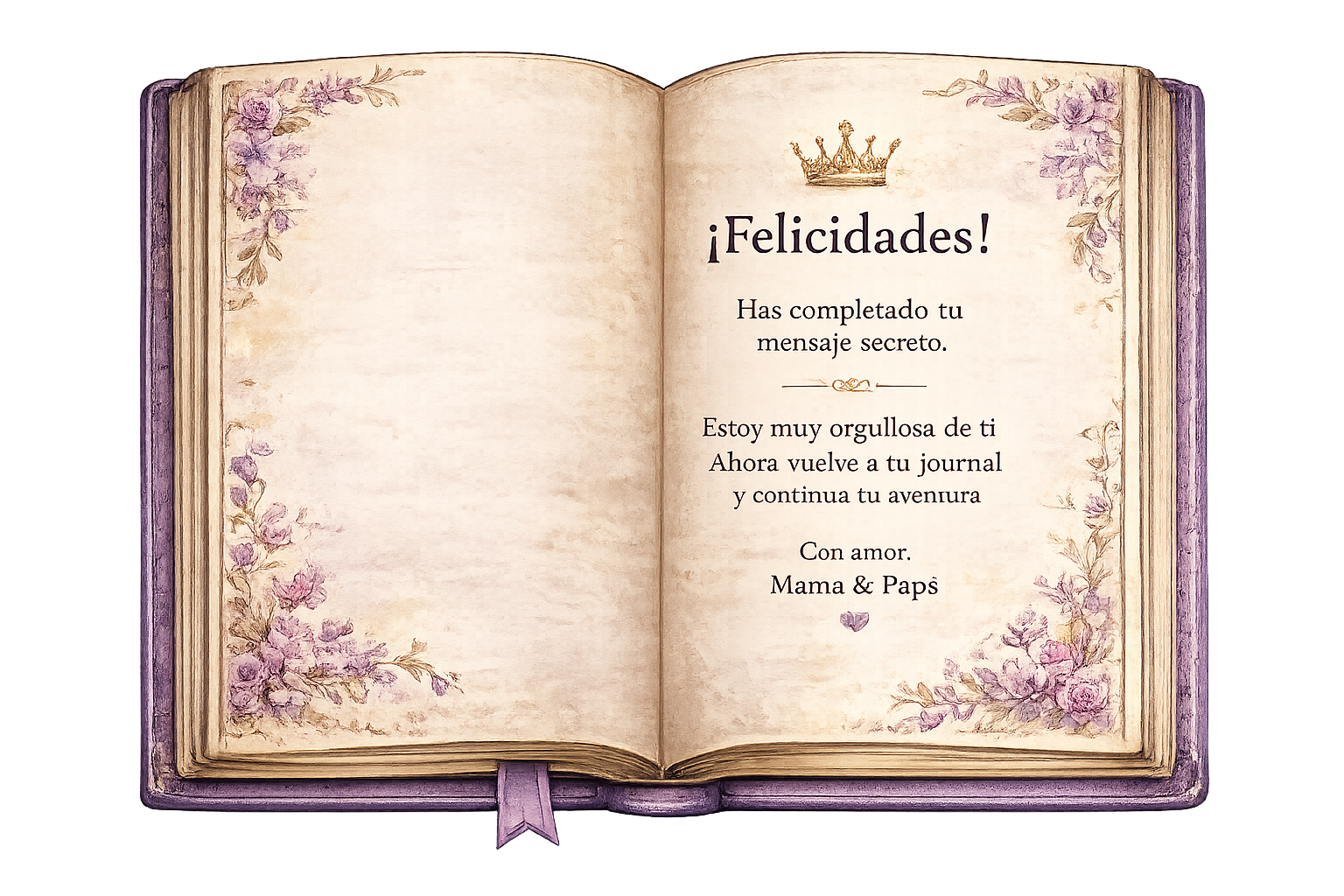 Mensaje de despedida